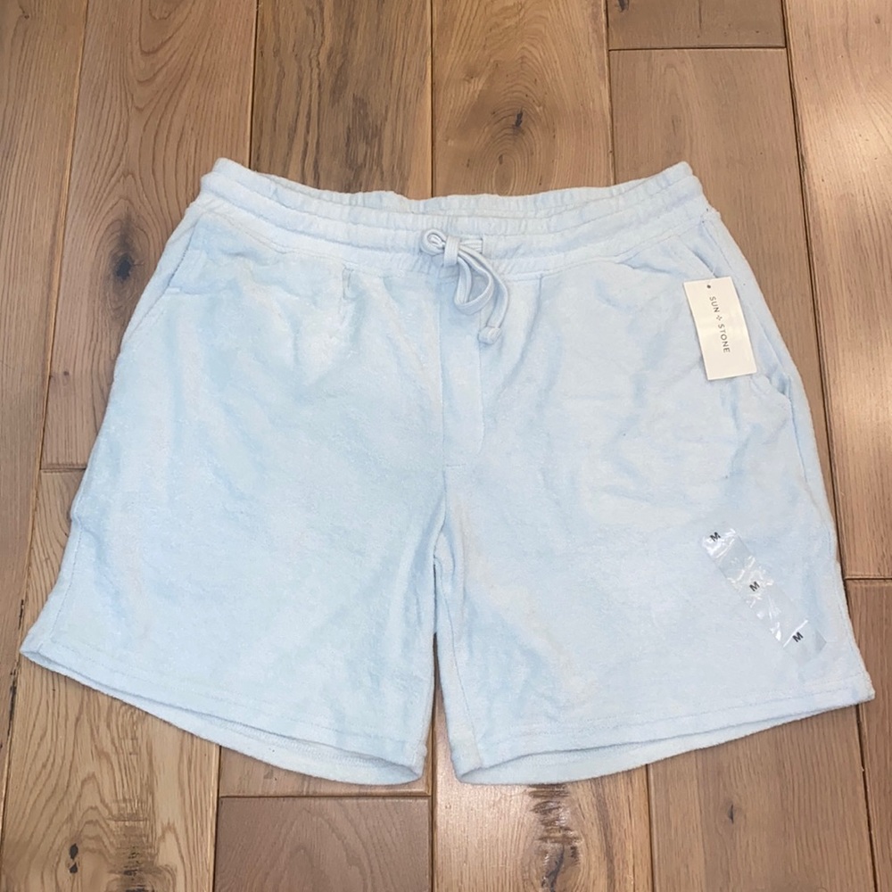 Sun+stone terry shorts